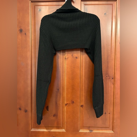 NEW SOLD OUT H&M Crop Turtleneck Sweater - Picture 4 of 5